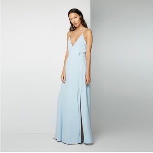 NEW! Fame and Partners Tilbury Dress in Sky Blue size 8 nwt prom